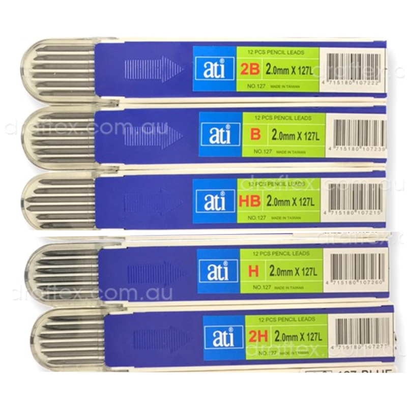 ΜΥΤΕΣ ATI ΧΟΝΔΡΕΣ 2mm No 127-4B (πακέτο 12 μύτες)