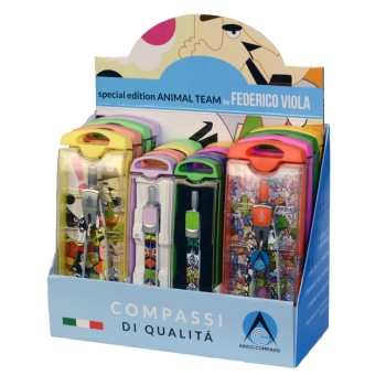 ΔΙΑΒΗΤΗΣ ARICCI STREET ART - ANIMAL TEAM (stand 16τεμ.)