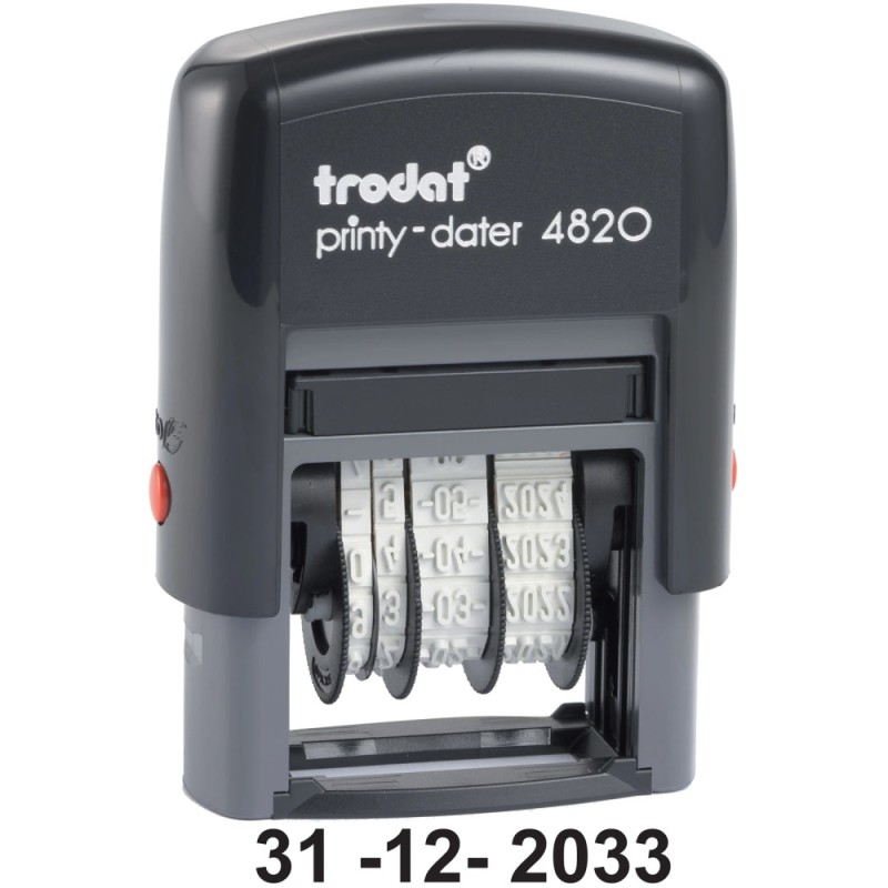 ΣΦΡΑΓΙΔΑ TRODAT PRINTY ΗΜΕΡΟΜΗΝΙΑΣ ΣΚΕΤΗ 4mm