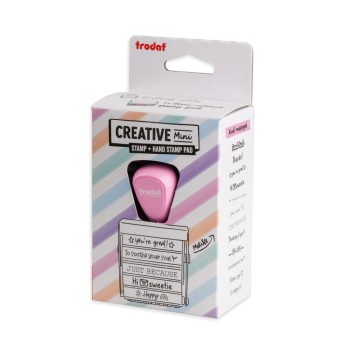ΣΦΡΑΓΙΔΑ TRODAT ΕΠΙΓΡΑΦΩΝ KIND MESSAGES 211219 (ροζ)