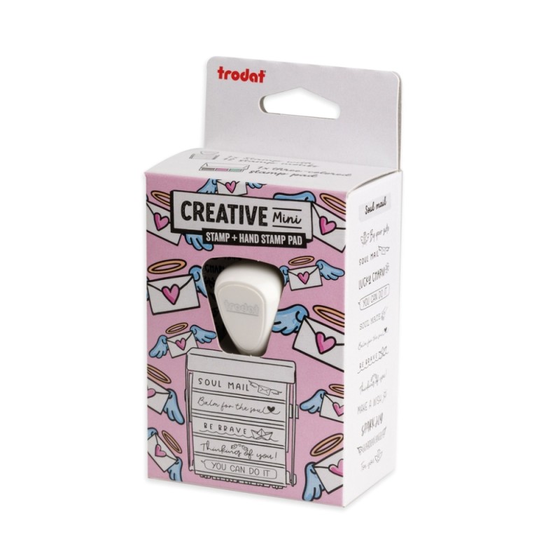 ΣΦΡΑΓΙΔΑ TRODAT ΕΠΙΓΡΑΦΩΝ SOUL MAIL 211223 (λευκή)