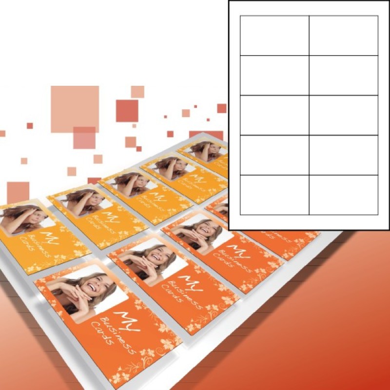 ΧΑΡΤΙ RAYFILM LASER BUSINESS CARDS (84x54cm) 10φ.