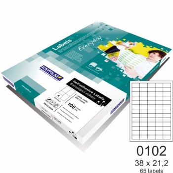 ΕΤΙΚΕΤΕΣ RAYFILM ECO Α4 38.1x21.2mm 100φ.