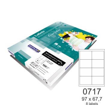 ΕΤΙΚΕΤΕΣ RAYFILM ECO Α4 97x67,7mm 100φ.