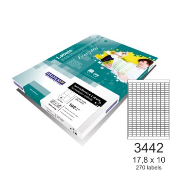 ΕΤΙΚΕΤΕΣ RAYFILM ECO Α4 17.8x10mm 100φ.