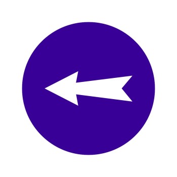 ΣΗΜΑ ΑΥΤΟΚΟΛΛΗΤΟ ΤΟΞΟ ΜΠΛΕ 10x10cm