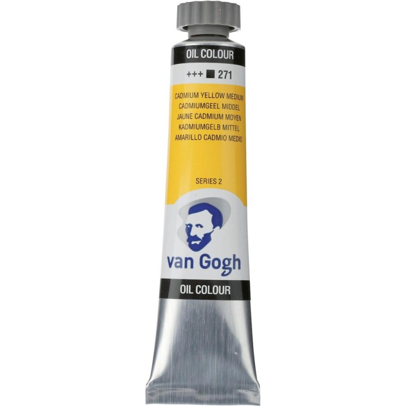 TALENS ΧΡΩΜΑΤΑ ΛΑΔΙΟΥ 20ml CADMIUM YELLOW MEDIUM No 271