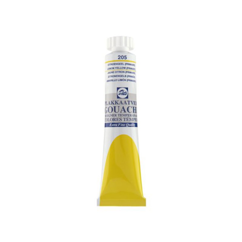 TALENS ΤΕΜΠΕΡΕΣ ΜΟΝΟΧΡΩΜΕΣ 20ml LEMON YELLOW No 205
