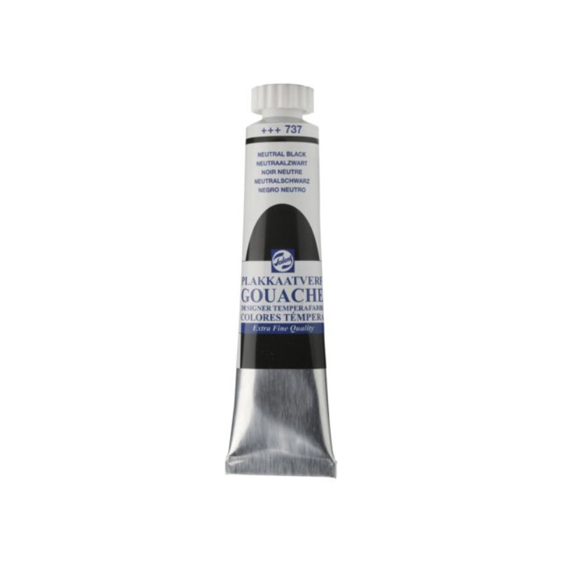 TALENS ΤΕΜΠΕΡΕΣ ΜΟΝΟΧΡΩΜΕΣ 20ml NEUTRAL BLACK No 737