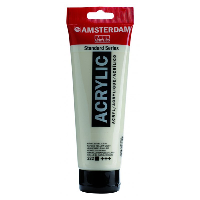 TALENS ΧΡΩΜΑΤΑ ΑΚΡΥΛΙΚΑ AMSTERDAM 120ml NAPLES YELLOWS LT N.222