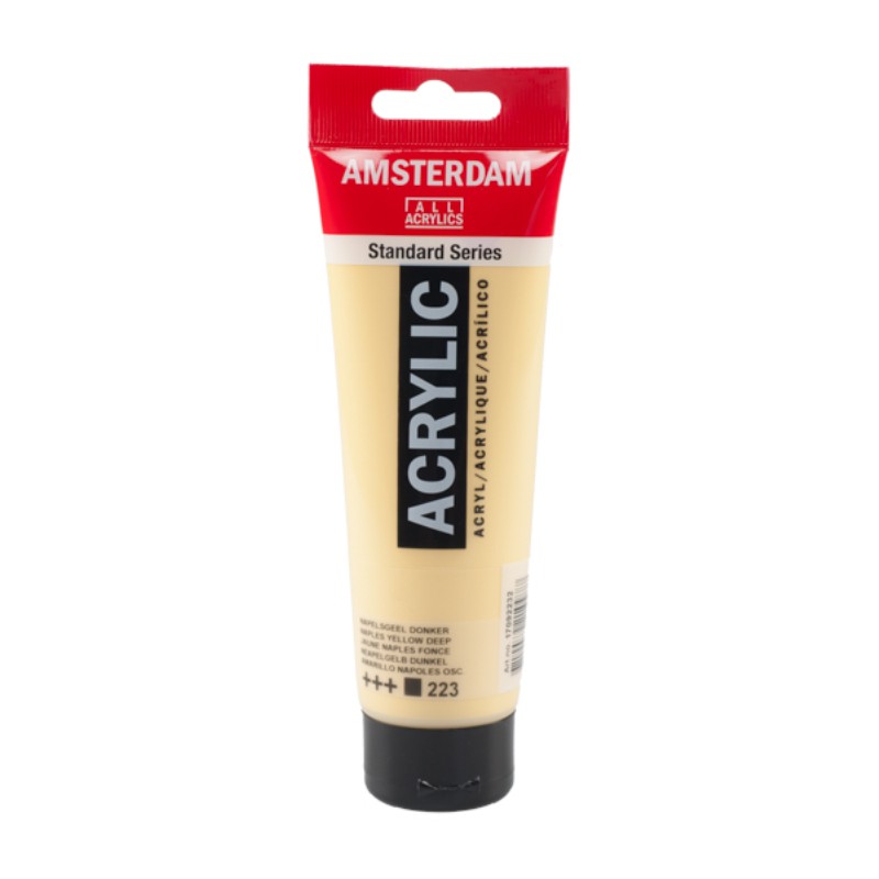 TALENS ΧΡΩΜΑΤΑ ΑΚΡΥΛΙΚΑ AMSTERDAM 120ml NAPLES YELLOWS DP N.223