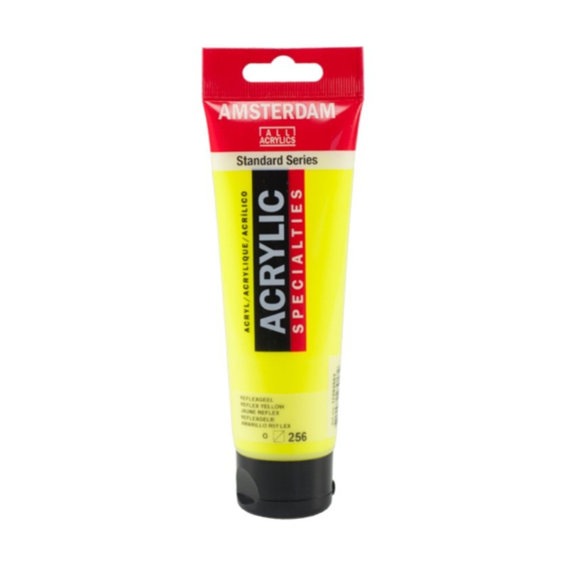 TALENS ΧΡΩΜΑΤΑ ΑΚΡΥΛΙΚΑ AMSTERDAM 120ml REFLEX YELLOW N.256