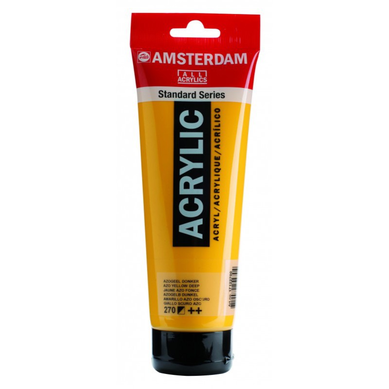 TALENS ΧΡΩΜΑΤΑ ΑΚΡΥΛΙΚΑ AMSTERDAM 120ml YELLOW DP N.270
