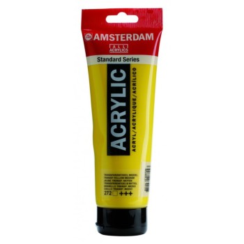 TALENS ΧΡΩΜΑΤΑ ΑΚΡΥΛΙΚΑ AMSTERDAM 120ml TRANP.YLW MED N.272