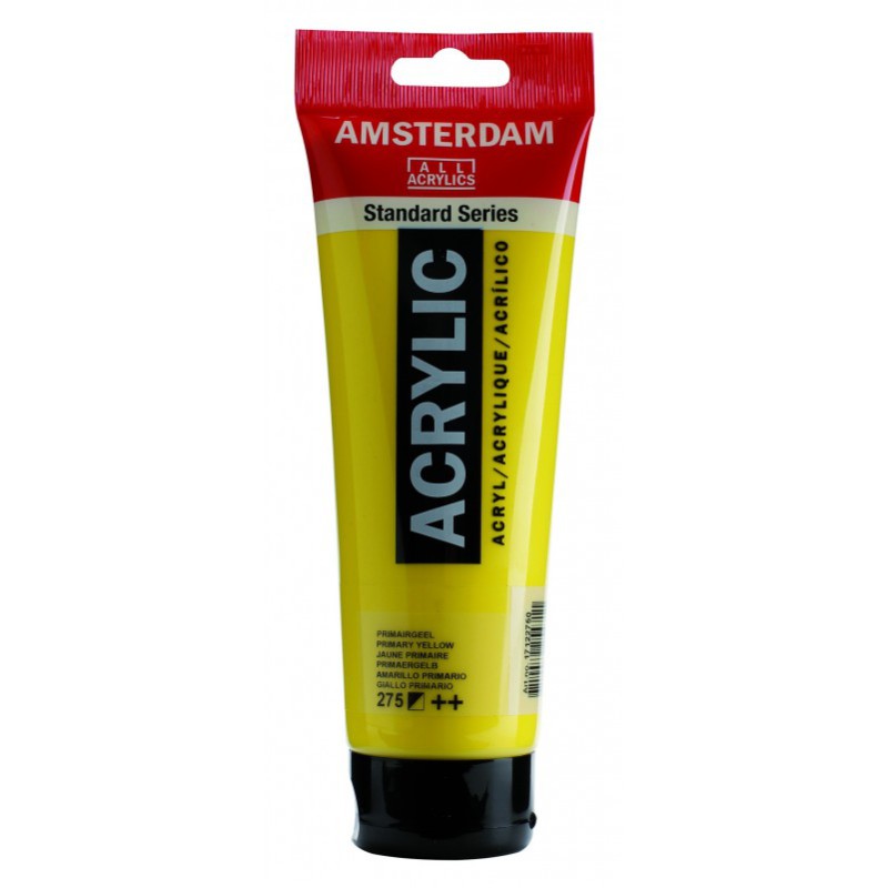 TALENS ΧΡΩΜΑΤΑ ΑΚΡΥΛΙΚΑ AMSTERDAM 120ml PRIMARY YELLOW  N.275