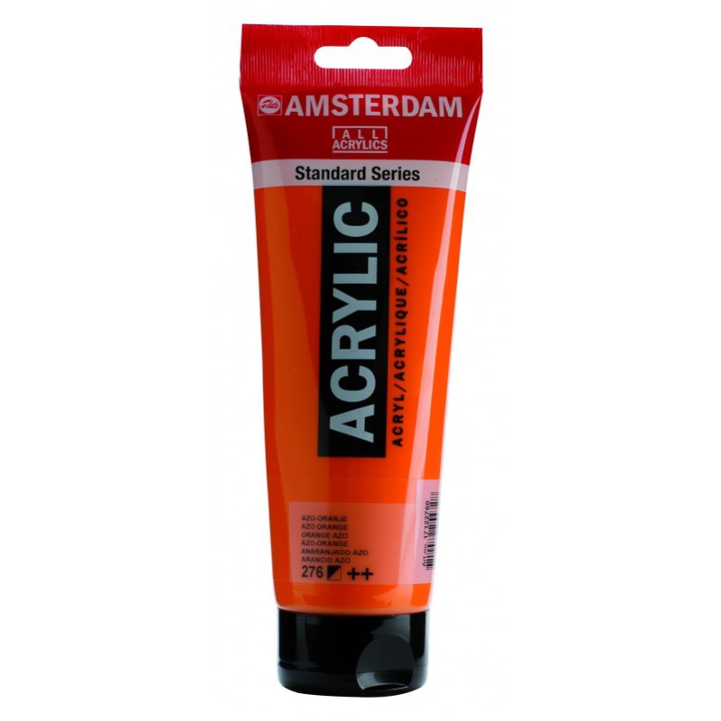 TALENS ΧΡΩΜΑΤΑ ΑΚΡΥΛΙΚΑ AMSTERDAM 120ml AZO ORANGE N.276