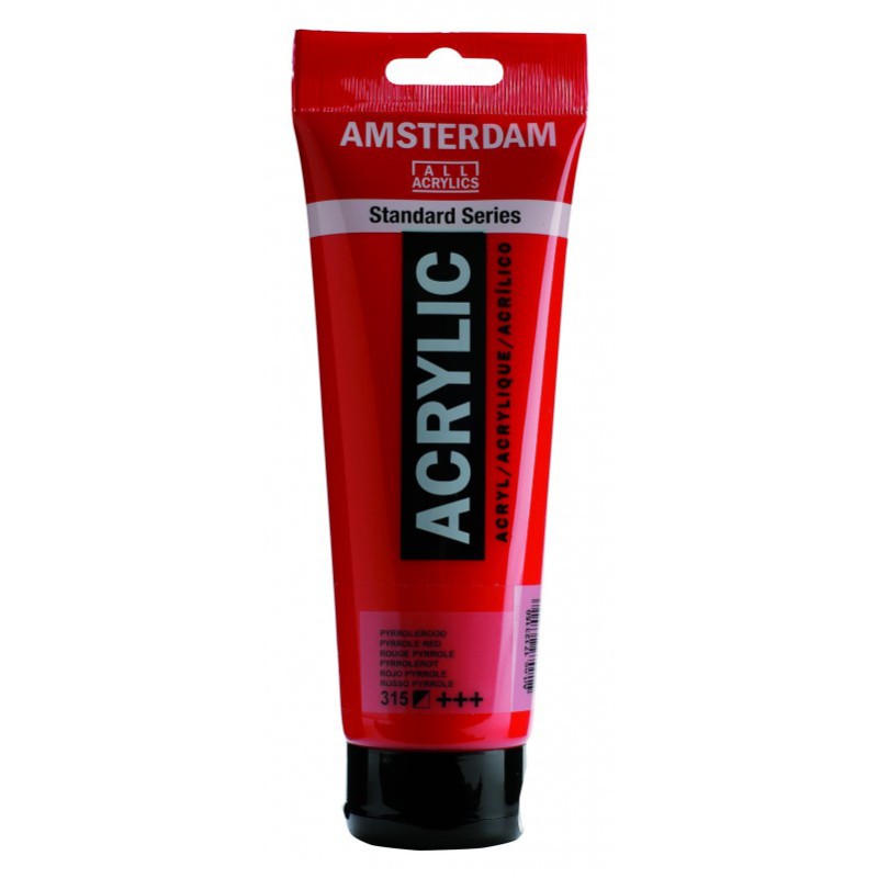 TALENS ΧΡΩΜΑΤΑ ΑΚΡΥΛΙΚΑ AMSTERDAM 120ml PYRROLE RED N.315