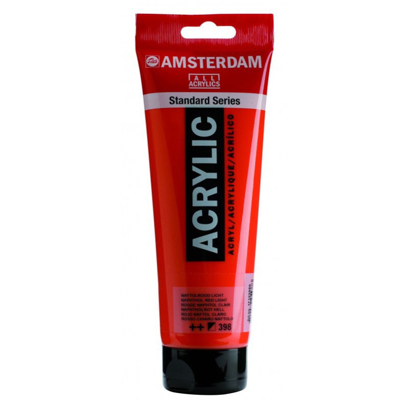TALENS ΧΡΩΜΑΤΑ ΑΚΡΥΛΙΚΑ AMSTERDAM 120ml NAPH.RED LT N.398