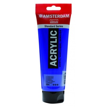TALENS ΧΡΩΜΑΤΑ ΑΚΡΥΛΙΚΑ AMSTERDAM 120ml ULTRAMARINE N.504