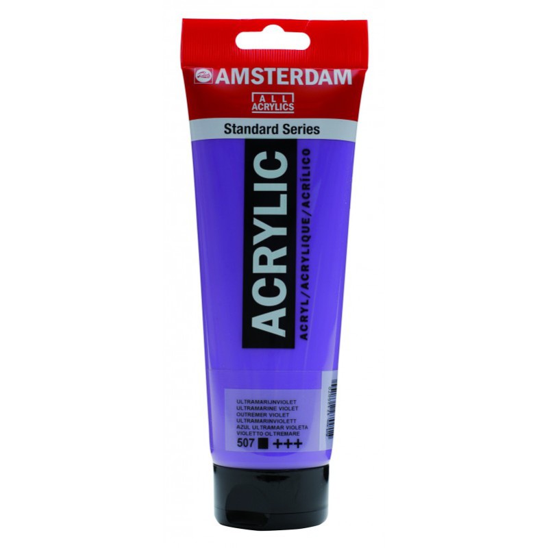 TALENS ΧΡΩΜΑΤΑ ΑΚΡΥΛΙΚΑ AMSTERDAM 120ml ULTRAM. VIOLET N.507