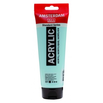 TALENS ΧΡΩΜΑΤΑ ΑΚΡΥΛΙΚΑ AMSTERDAM 120ml SKY BLUE LT  N.551