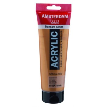 TALENS ΧΡΩΜΑΤΑ ΑΚΡΥΛΙΚΑ AMSTERDAM 120ml METALIC DEEP GOLD N.803