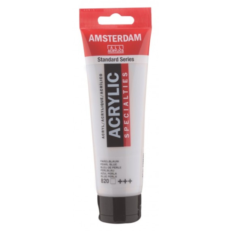 TALENS ΧΡΩΜΑΤΑ ΑΚΡΥΛΙΚΑ AMSTERDAM 120ml PEARL BLUE N.820