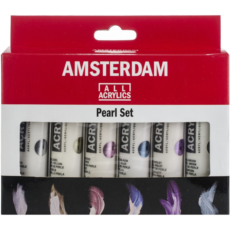 TALENS ΧΡΩΜΑΤΑ ΑΚΡΥΛΙΚΑ ART CREATION PEARL ΣΕΤ 6ΧΡ.20ml