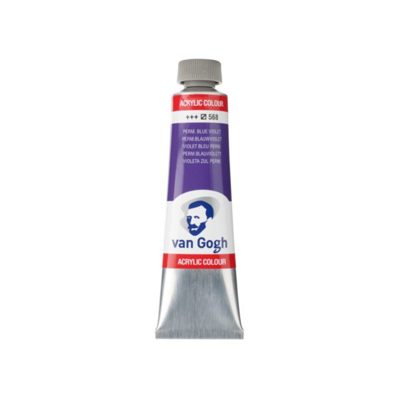 TALENS ΧΡΩΜΑΤΑ ΑΚΡΥΛΙΚΑ 40ml PERMANENT BLUE VIOLET No 568