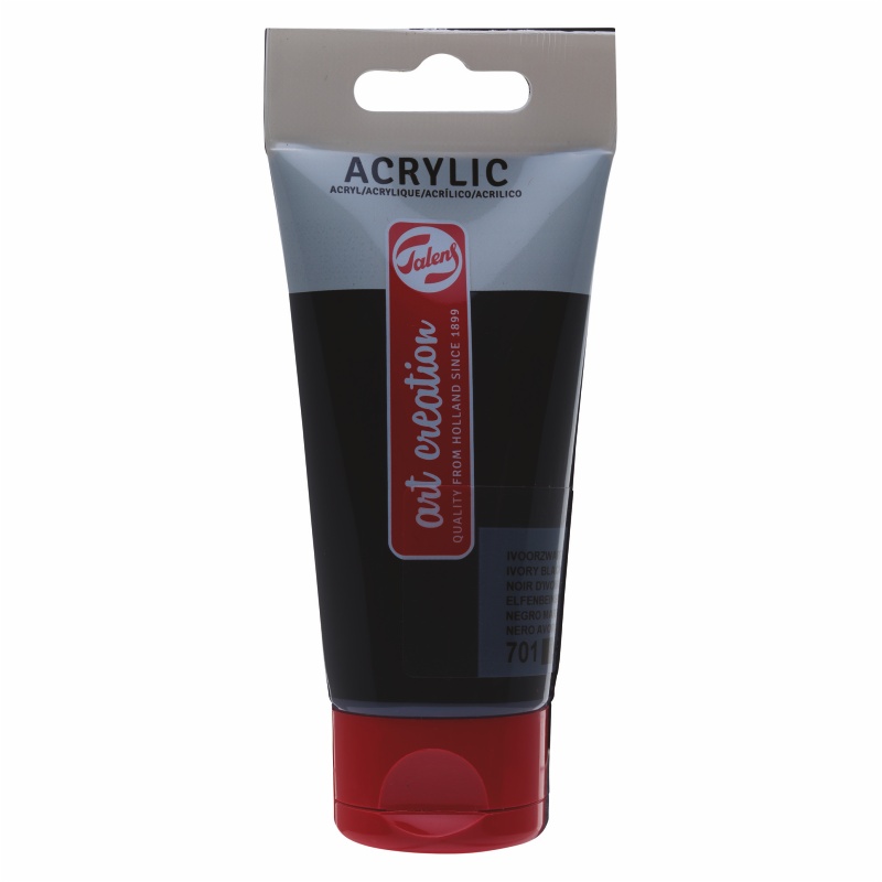 TALENS ΧΡΩΜΑΤΑ ΑΚΡΥΛΙΚΑ ART CREATION 75ml IVORY BLACK