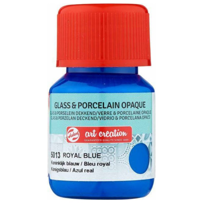 TALENS ART CREATION ΧΡΩΜΑΤΑ OPQ GLASS/PORCELAIN  30ml MIDNIGHT BLUE