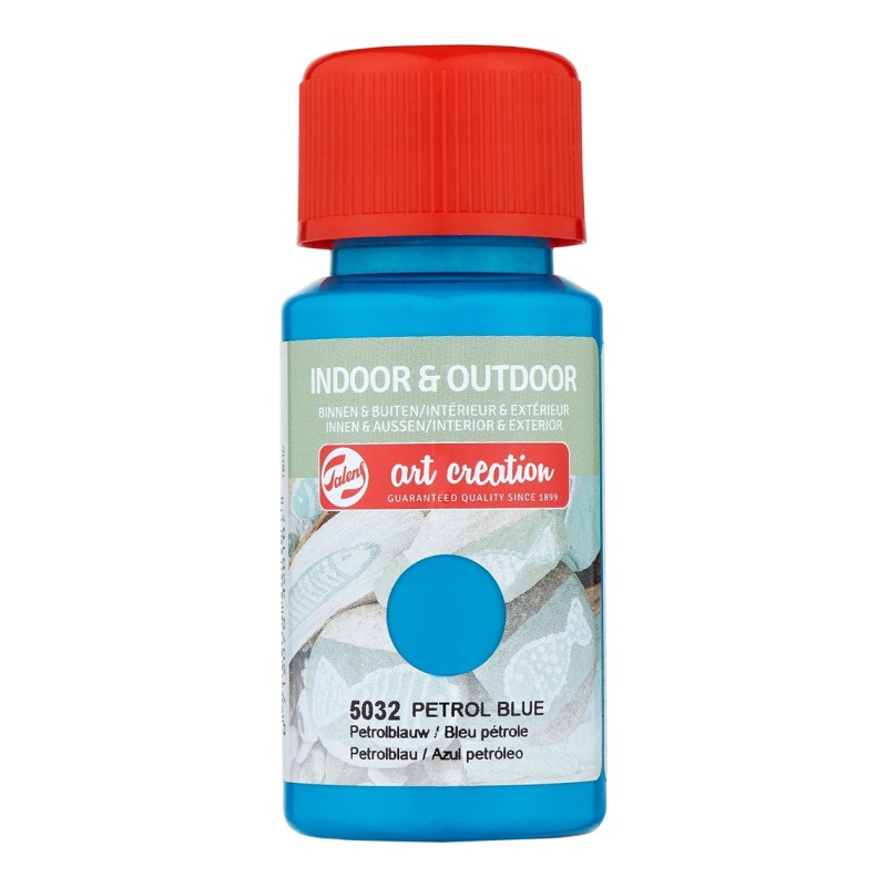 TALENS ART CREATION ΧΡΩΜΑΤΑ INDOOR/OUTDOOR  50ml PETROL BLUE