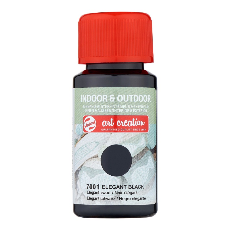 TALENS ART CREATION ΧΡΩΜΑΤΑ INDOOR/OUTDOOR  50ml ELEGANT BLACK
