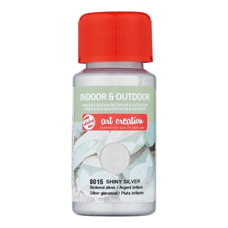 TALENS ART CREATION ΧΡΩΜΑΤΑ INDOOR/OUTDOOR  50ml SHINY SILVER