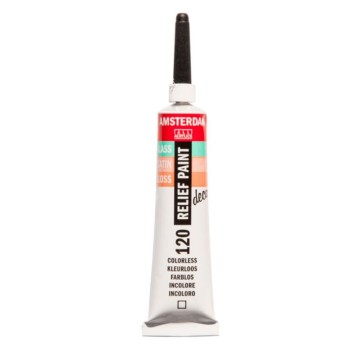 TALENS AMSTERDAM RELIEF PAINT 20ml (περίγραμμα) COLOURLESS No 120