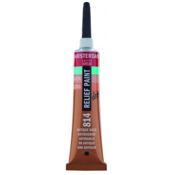 TALENS AMSTERDAM RELIEF PAINT 20ml (περίγραμμα) ANTIQUE GOLD No 814