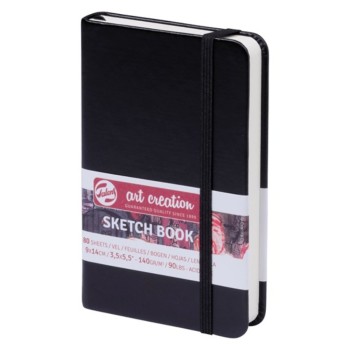 TALENS SKETCHBOOK ART CREATION 9x14 140gr ΜΑΥΡΟ