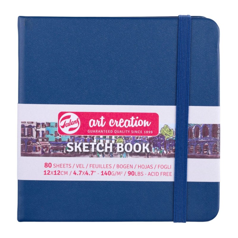 TALENS SKETCHBOOK ART CREATION 12x12 140gr ΜΠΛΕ