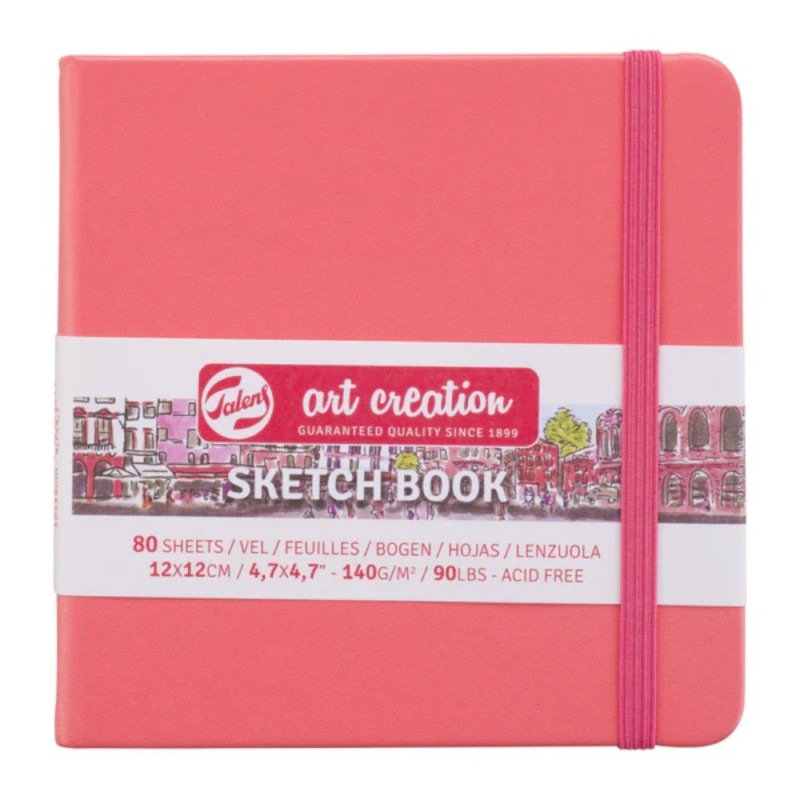 TALENS SKETCHBOOK ART CREATION 12x12 140gr ΚΟΡΑΛΙ