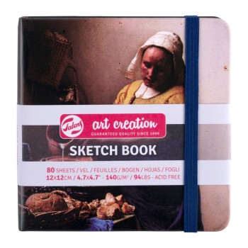 TALENS SKETCHBOOK ART CREATION 12x12 140gr THE MILKMAID