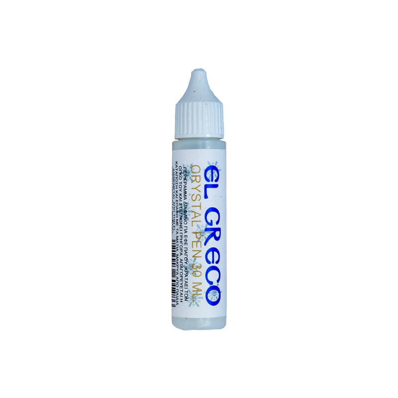 ΠΕΡΙΓΡΑΜΜΑΤΑ EL GRECO ΔΙΑΦΑΝΗ CRISTAL PEN  30ml