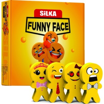 ΓΟΜΕΣ SILKA FUNNY FACE (κουτί 36τεμ.)
