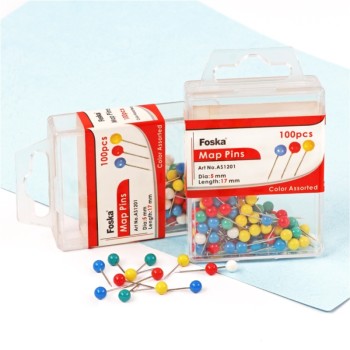 ΚΑΡΦΙΤΣΕΣ ΧΑΡΤΩΝ FOSKA 5mm ΚΟΥΤΙ 100τεμ.