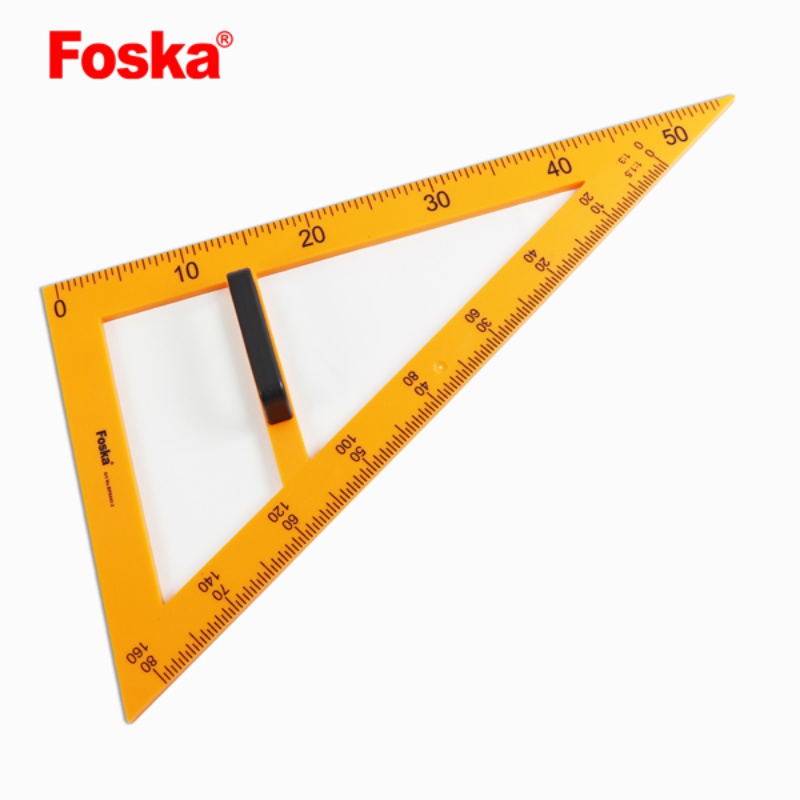 ΤΡΙΓΩΝΟ FOSKA ΠΙΝΑΚΟΣ ΠΛΑΣΤΙΚΟ 60° 50cm