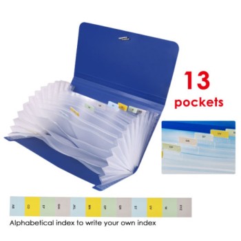 ΓΡΑΜΜΑΤΙΟΘΗΚΗ FOSKA ΜΙΚΡΗ 13 θήκες (26x14x2.8cm)