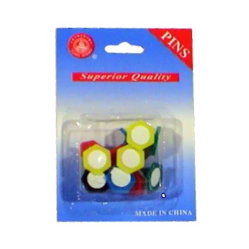 ΚΑΡΦΙΤΣΕΣ ΧΑΡΤΩΝ FOSKA ΚΕΦΑΛΙ ΠΟΛΥΓΩΝΟ 12τεμ.