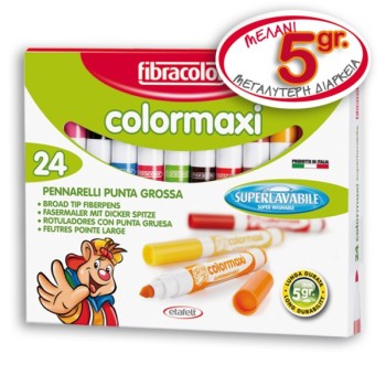 ΜΑΡΚΑΔΟΡΟΙ FIBRA COLORMAXI ΤΩΝ 24