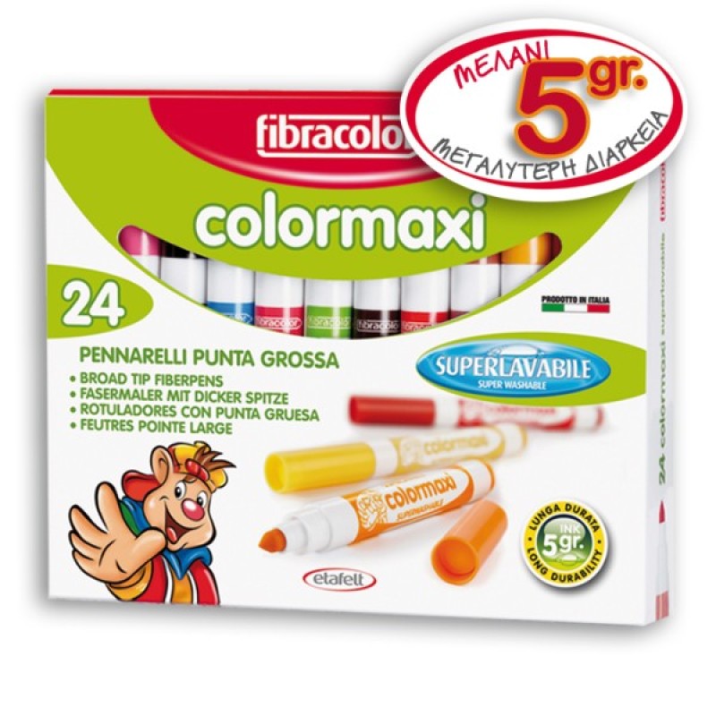 ΜΑΡΚΑΔΟΡΟΙ FIBRA COLORMAXI ΤΩΝ 24