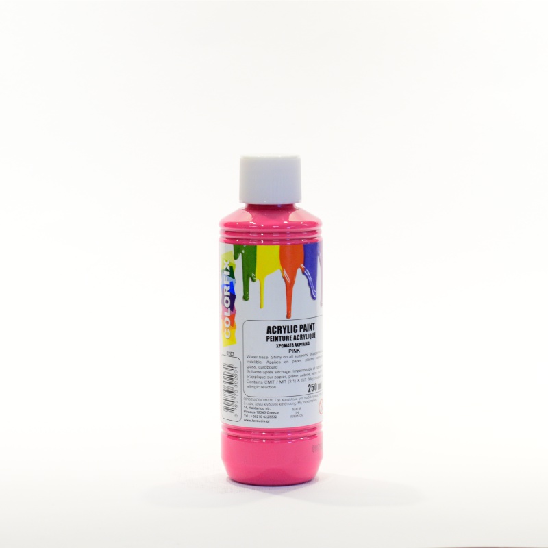ΧΡΩΜΑΤΑ ΑΚΡΥΛΙΚΑ COLORFIX 250ml PINK