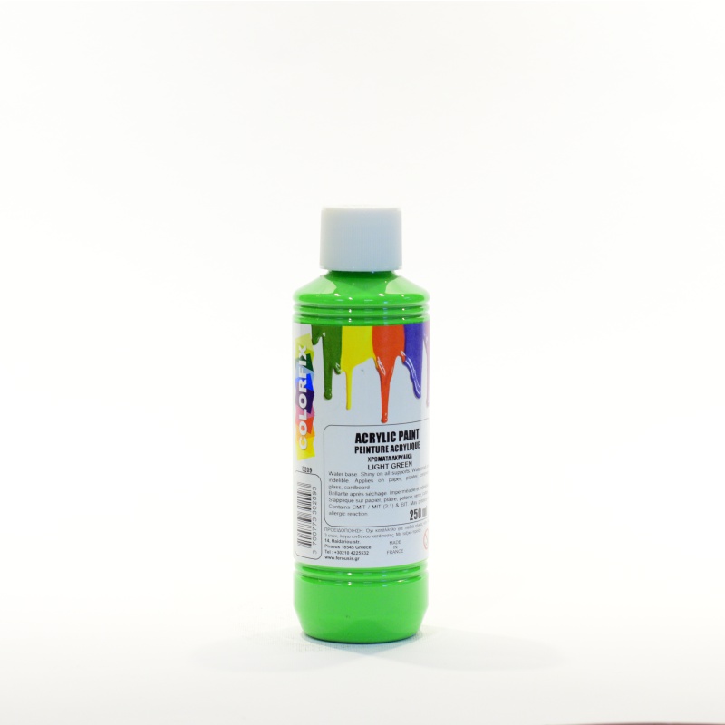 ΧΡΩΜΑΤΑ ΑΚΡΥΛΙΚΑ COLORFIX 250ml LIGHT GREEN